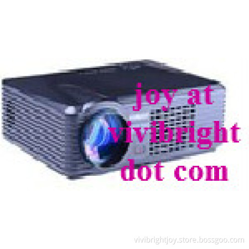 VIVIBRIGHT S200 Multimedia Projector,2500ansi lumens for home theater,120W LED Lamp HDTV,HD ready,Double HDMI All in one